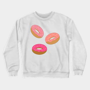 cute donuts Crewneck Sweatshirt